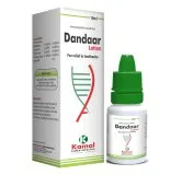 DANDAAR (LOTION) 10 ml, Kamal Laboratories product pack on a white background