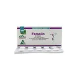 BM Femolin Tablet homeopathic tablets by BM Homoeopathic Pharmaceuticals on a pure white background