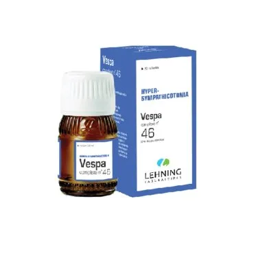 L-46 Vespa Complex 30 ml Drops by Lehning Laboratories, product package on white background