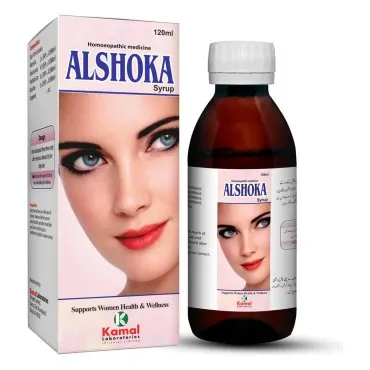 ALSHOKA  Syrup, Kamal Laboratories product pack on a white background