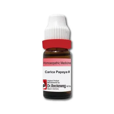 Carica Papaya Dr. Reckeweg homeopathic liquid bottle