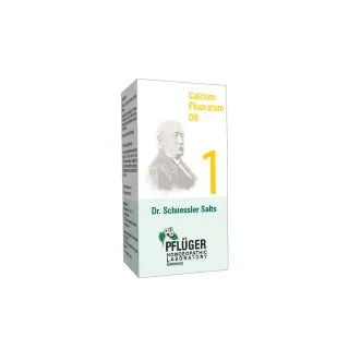 Calcium Flouricum - 1 by Pflüger, product carton centered on a white background