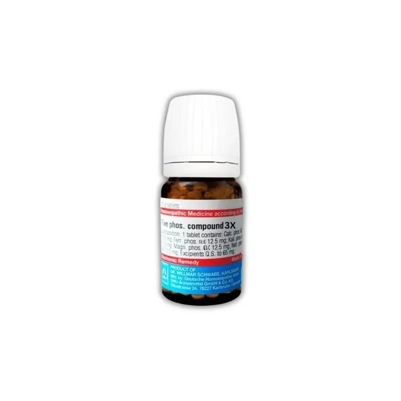 Five Phos Compound Tablets 20g 20g homeopathic tablets bottle or pack 3X variant
