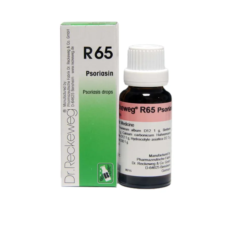 R65 Psoriasis Drops by Dr. Reckeweg, 22ml pack