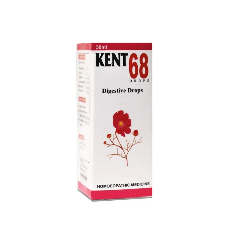 Kent 68 Drops product packaging