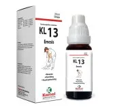 KL 13 (EMESIS) 20 ml, Kamal Laboratories product pack on a white background