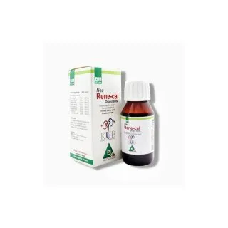 BM Neu Rene-Cal Drops homeopathic drops by BM Homoeopathic Pharmaceuticals on a pure white background