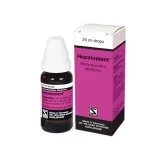 Hepatoplant Drops 20ml by Dr. Willmar Schwabe, product packaging on a white background