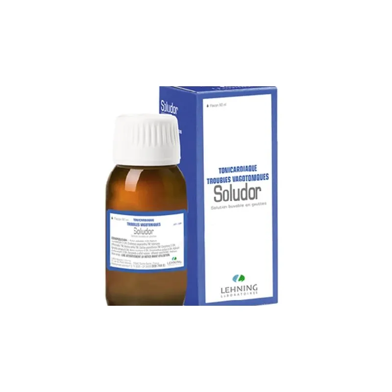 Soludor 90 ml Drops by Lehning Laboratories, product package on white background