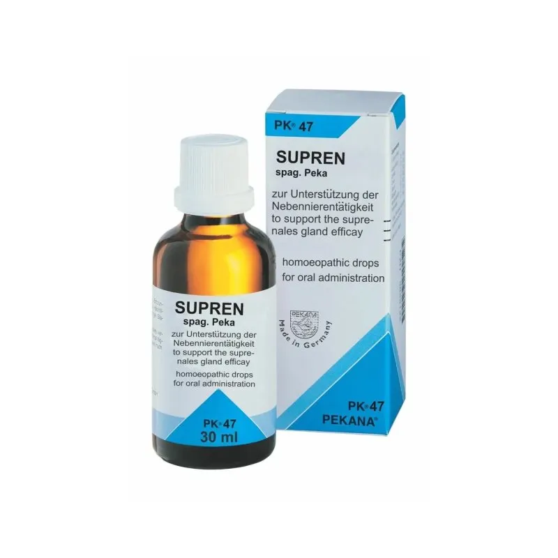 Pekana PK 47 SUPREN Drops, 30 ml homeopathic drops, original product packaging