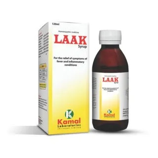 Laak (Syrup), Kamal Laboratories product pack on a white background