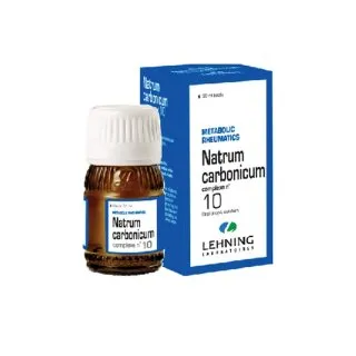 L-10 Natrum Carb, Complex 30 ml Drops by Lehning Laboratories, product package on white background