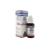 BM 211 Drops homeopathic drops on a pure white background