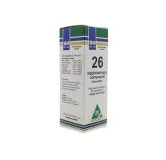 BM 26 Drops homeopathic drops on a pure white background