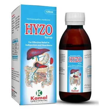 Hyzo (Syrup), Kamal Laboratories product pack on a white background