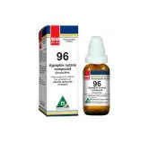 BM 96 Drops homeopathic drops on a pure white background