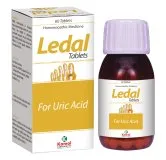 Ledal Tablets 60 tablets, Kamal Laboratories product pack on a white background