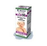 Dr. Masood HR-100 Teething Aid homeopathic drops 20 ml product package on a white background