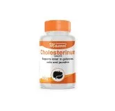 Cholesterinum Tablets by Dr. Masood, original bottle on a white background