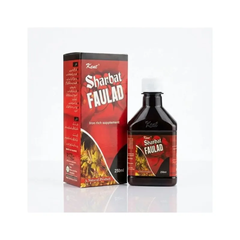 Kent Sharbat-e-Faulad Syrup product packaging