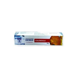 Calendula Ointment 20 g by Dr. Masood, original packaging on a white background