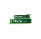 Pileeno Hemorrhoids Care Ointment by Paul Brooks, product pack on a white background
