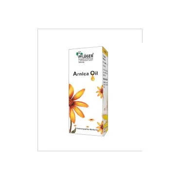 Arnica Oil by Pflüger, product carton centered on a white background