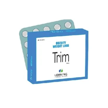 Trim Tablets 60 tablets by Lehning Laboratories, product package on white background