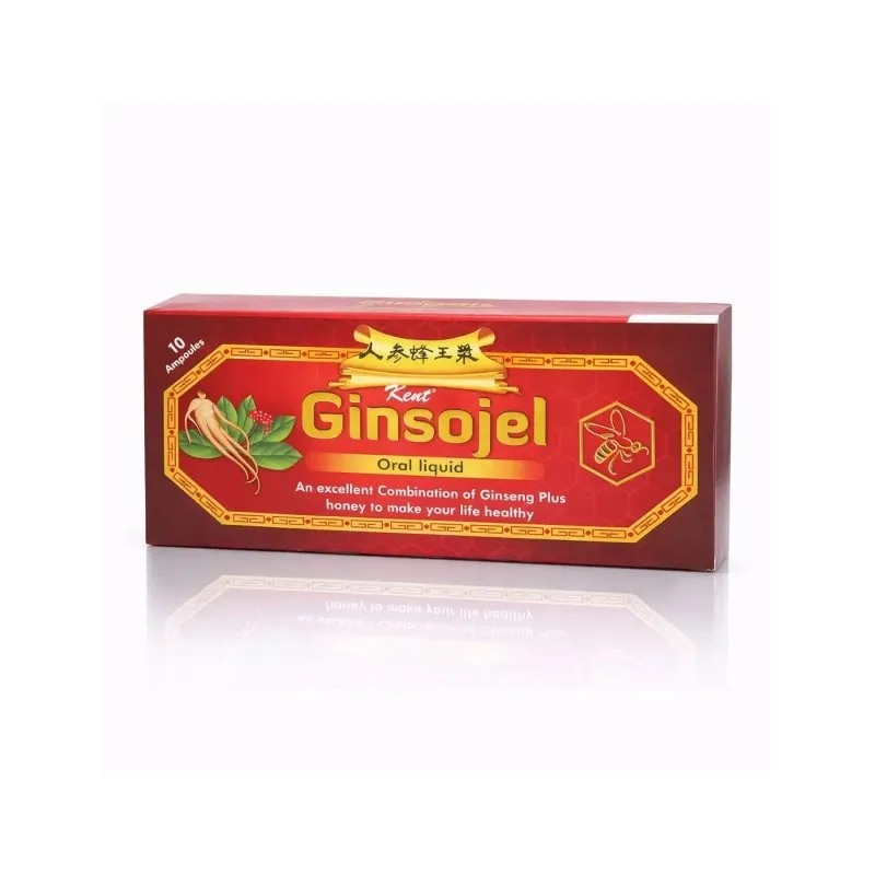 Kent Ginsojel Vitality product packaging