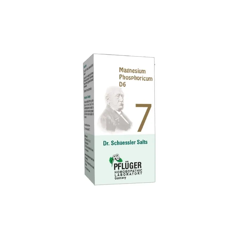 Magnesium Phosphoricum - 7 by Pflüger, product carton centered on a white background