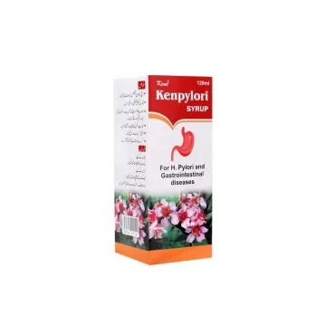 Kenpylori Syrup product packaging
