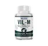 Vil-M Tablets by Dr. Masood, original product packaging on a white background