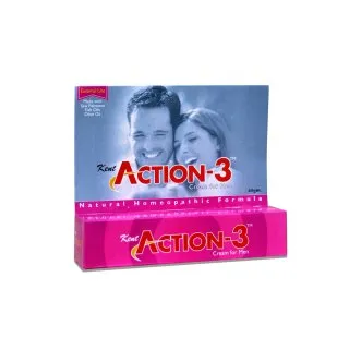 Action 3 Cream product packaging