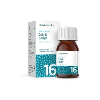 Cold & Cough by Paul Brooks, product pack on a white background
