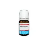 Natrium Sulfuricum Tablets 20g 20g homeopathic tablets bottle or pack on white background
