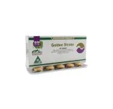 BM Golden Strokes Tablets homeopathic tablets by BM Homoeopathic Pharmaceuticals on a pure white background