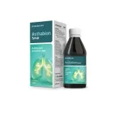 Asthabion Syrup by Paul Brooks, product pack on a white background