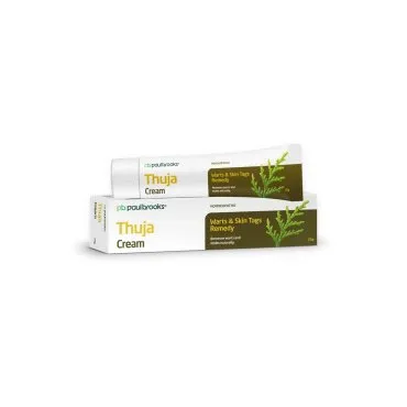 Thuja Cream by Paul Brooks, product pack on a white background