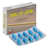 DILOJOR (CAPSULES), Kamal Laboratories product pack on a white background