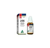 BM 256 Drops homeopathic drops on a pure white background