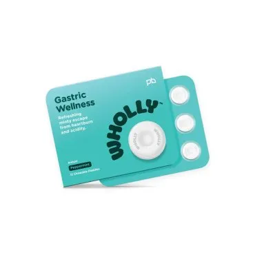 Wholly Gastric Wellness by Paul Brooks, product pack on a white background