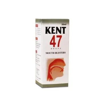 Kent 47 Drops product packaging