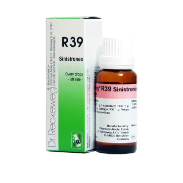 R39 Ovary Drops (left side) by Dr. Reckeweg, 22ml pack