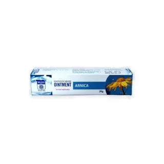 Arnica Ointment 20 g by Dr. Masood, original packaging on a white background