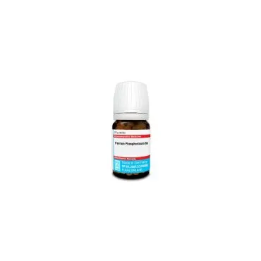 Ferrum Phosphoricum Tablets 20g 20g homeopathic tablets bottle or pack on white background