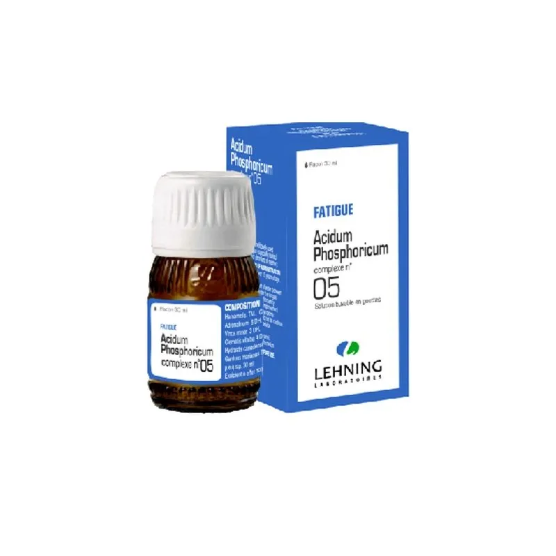 L-5 Acid, Phos, Complex 30 ml Drops by Lehning Laboratories, product package on white background
