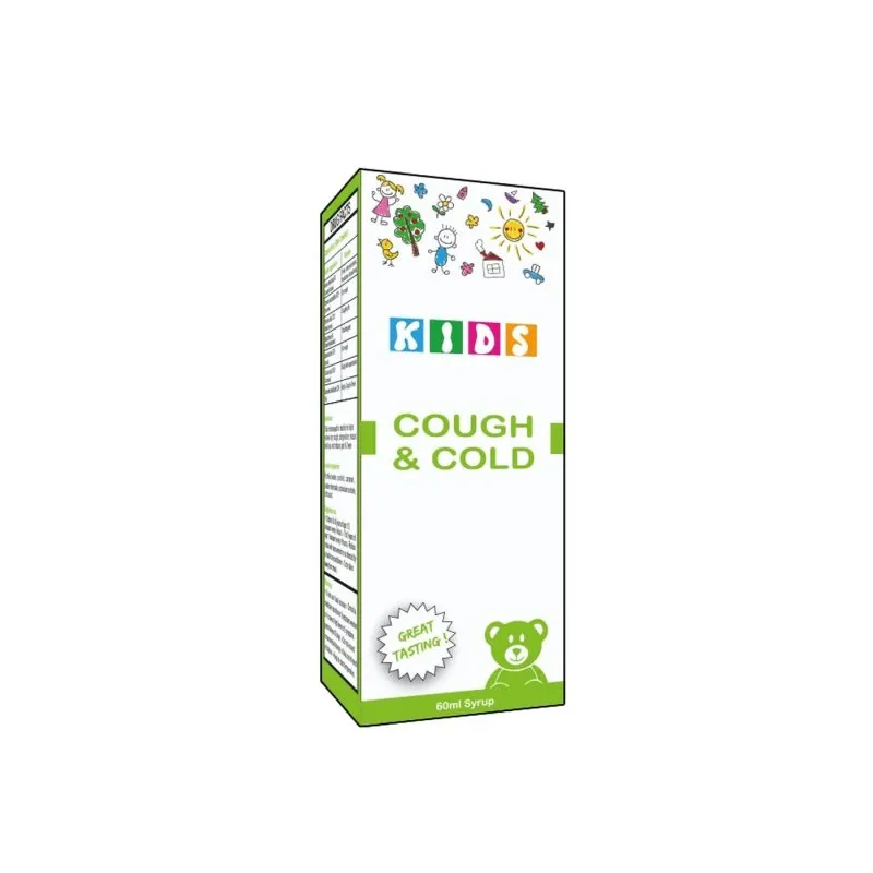 Cough & Cold by Dr Zia Pharma, product pack centered on a white background