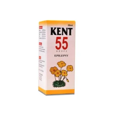 Kent 55 Drops product packaging