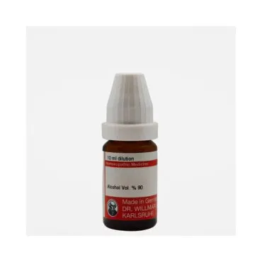 Platinum Met 10ml liquid homeopathic dilution bottle or pack on white background