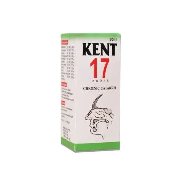 Kent 17 Drops product packaging